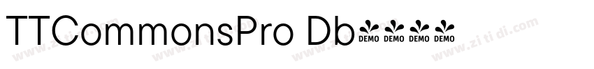 TTCommonsPro Db字体转换